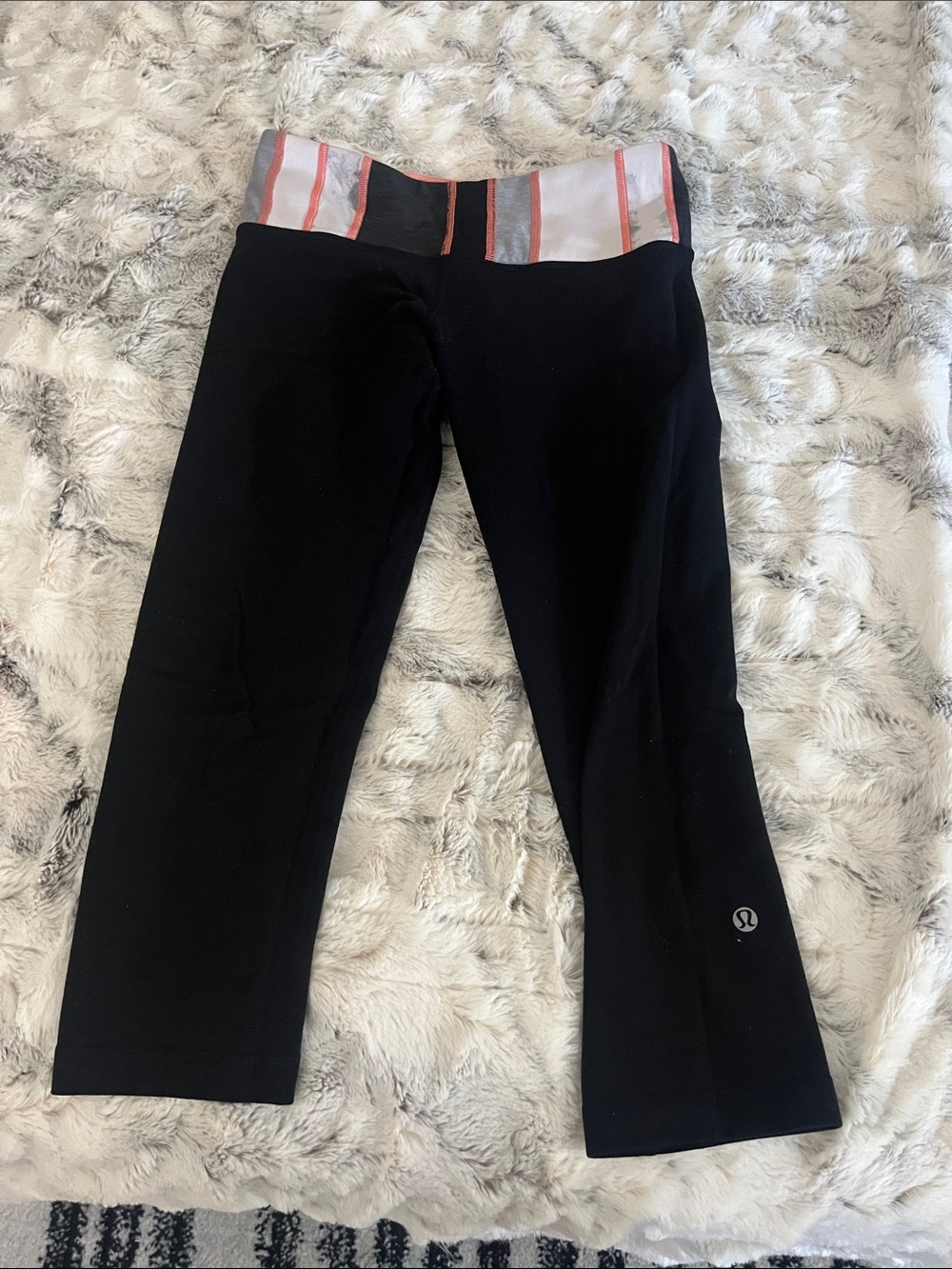 Reversible, Lululemon capri leggings.